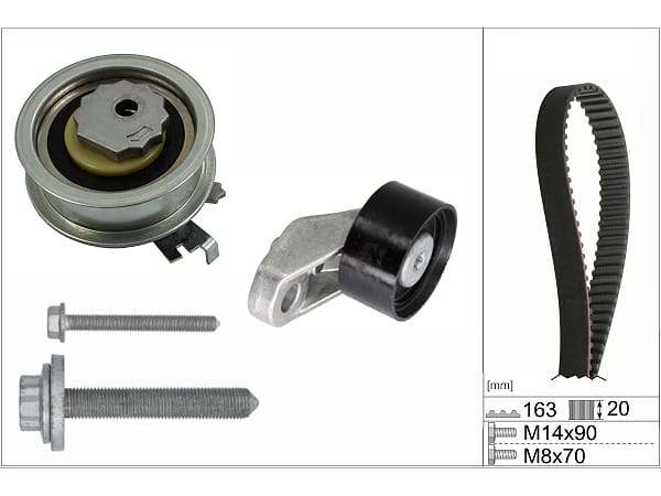 VW GOLF VIII-T ROC 1.0 TSI CHZ-DLB TRİGER SETİ 04E109119L - Yedek Parça
