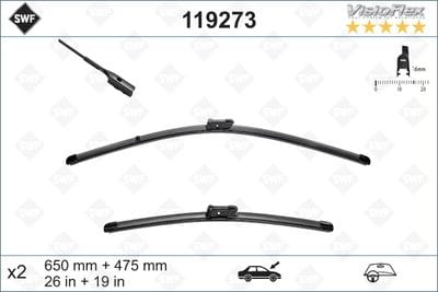 VW PASSAT 2015 Y.M ÖN SİLECEK 3G1998002 - Yedek Parça