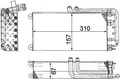 PORSCHE 911( 964 - 993 ) EVAPORATÖR 96457390100 - Yedek Parça