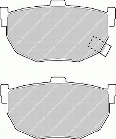 KIA CERATO 04>HYUNDAI ELANTRA 96>05 ARKA FREN BALATASII - Yedek Parça