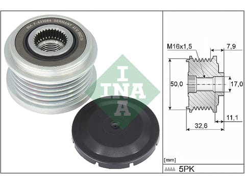 M.BENZ W177-C118 M282 ALTERNATÖR KASNAĞI A2821507100 - Yedek Parça