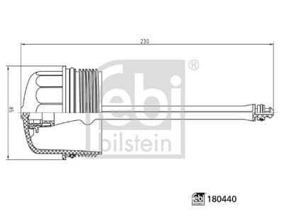 VW GOLF IV BORA CADDY CRAFTER A3 OCTAVIA 97- YAĞ FİLTRE KAPAĞI 038115433 - Yedek Parça
