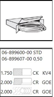 VW T6 2.0TDI CXF-DAS-CXH-CXG SEGMAN 81,50 MM 04L198151C - Yedek Parça