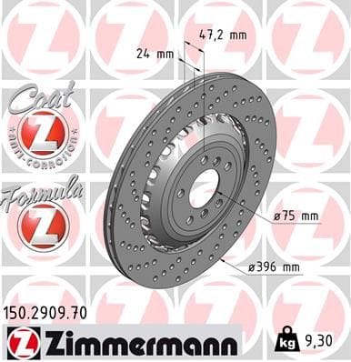 BMW F10-F12 M5-M6 ARKA DİSK SOL 34212284103 - Yedek Parça