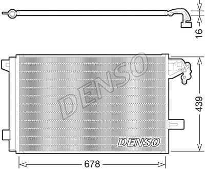 VW T6 KLİMA RADYATÖRÜ 7E0820411D - Yedek Parça