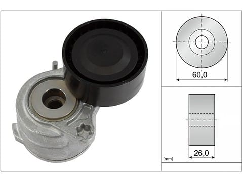 OPEL ASTRA L-CORSA F 1.2 F12XEL V KAYIŞ GERGİSİ 1683121680 - Yedek Parça