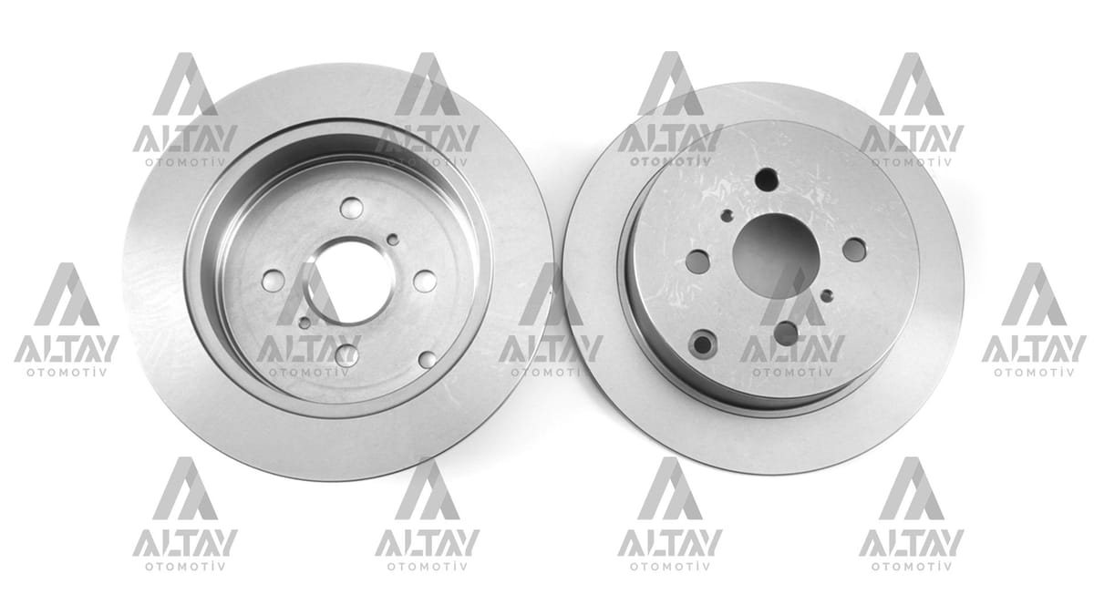 FREN DISKI YARIS 00-06 / COROLLA 01-04 VERSO / PRIUS 04=> 268-4 ARKA - Yedek Parça