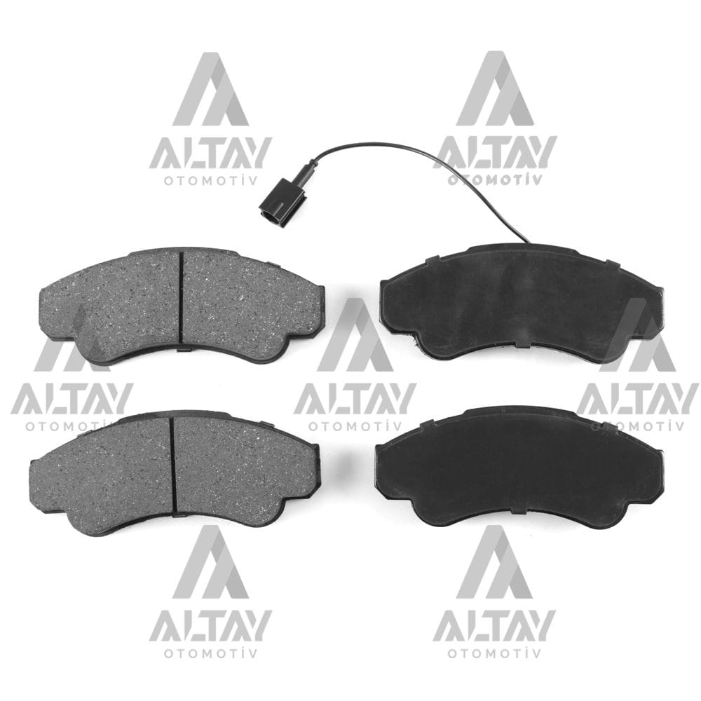 FREN BALATA DUCATO 02-06 / JUMPER II 02-06 / BOXER II 02-06 (FİŞLİ UZUNLUK 164.6mm) ÖN - Yedek Parça