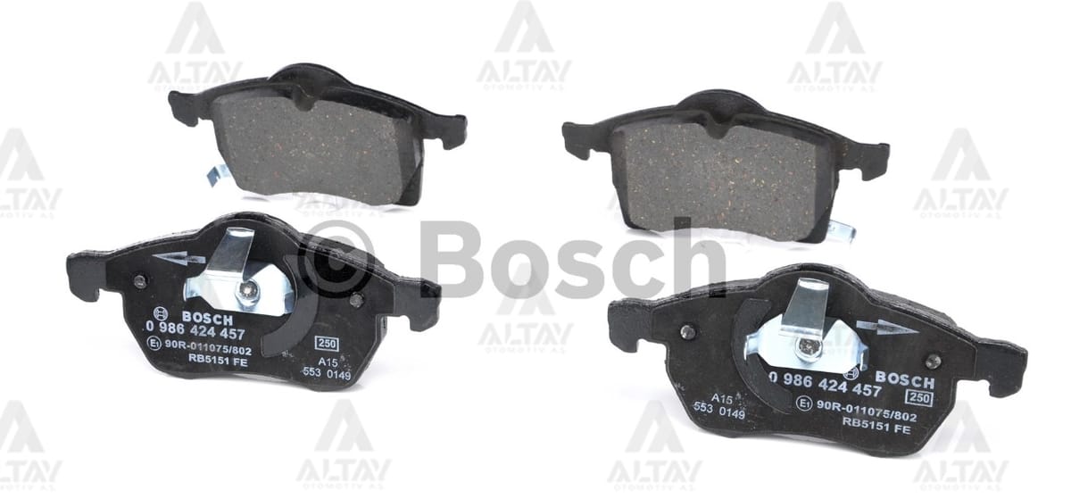 FREN BALATA ASTRA G / ZAFIRA A Z20LET-Z22XE-Z16XEP-X18XE   ÖN - Yedek Parça