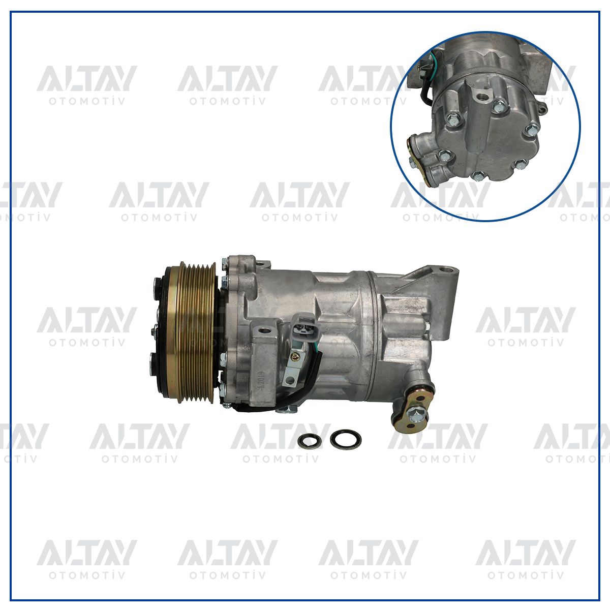 KLIMA KOMPRESÖRÜ FIAT DOBLO / PRACTICO / ALFA ROMEO MITO 1.6 D MULTIJET - 2.0 JTD MULTIJET - Yedek Parça