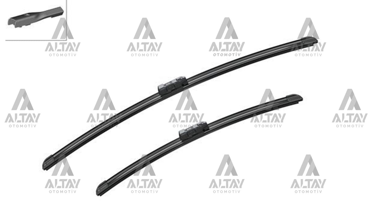 SILECEK SÜPÜRGESI TAKIM CADDY 17-20 / OCTAVIA 15=> AEROTWIN A419S (600+450mm) - Yedek Parça