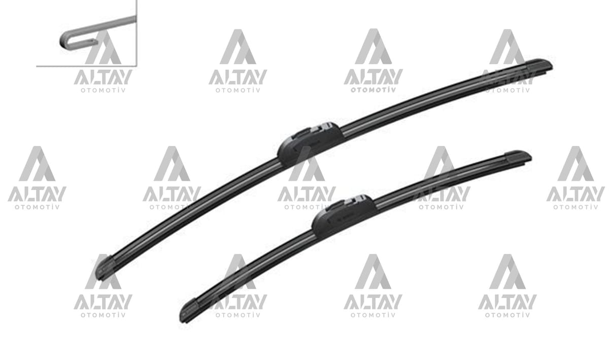 SILECEK SÜPÜRGESI TAKIM VECTRA C 05-08 / RAV4 01-05 / FREEMONT 11-15 AEROTWIN AR607S (600+475mm) - Yedek Parça