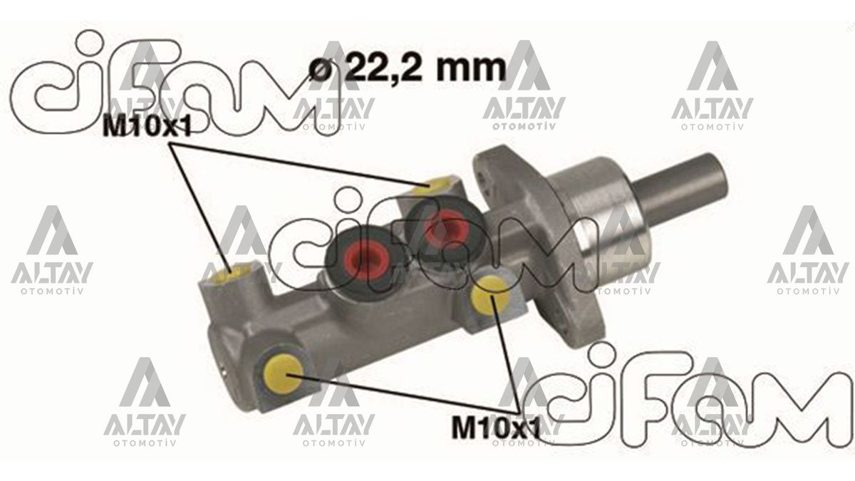 FREN ANA MERKEZ MEGANE I 96-03 ATE TİPİ DÖKÜM 23,81mm - Yedek Parça