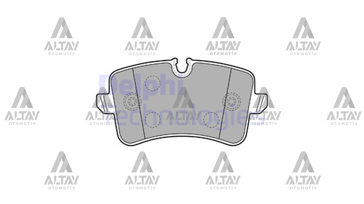 FREN BALATA A6 10=> 4G2 - C7 / A7 10=> 4GA / A8 09=> 4H_ / PORSCHE 14=> MACAN 95B ARKA FİŞLİ - Yedek Parça