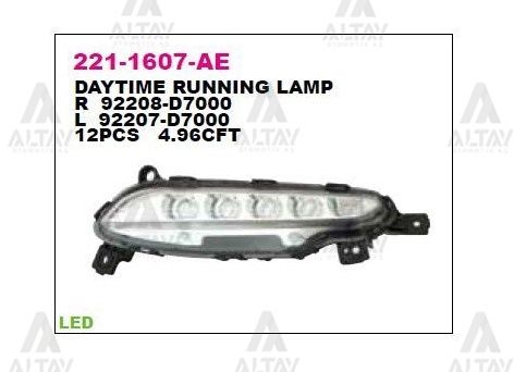 GUNDUZ FARI TUCSON 15-18 LED ON SAG - Yedek Parça
