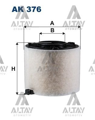 HAVA FİLTRESİ A4 / A5 / Q5 15=> 2.0 TDI DEUB-DEUC-DEUA-CZHA-DESA-DETA (SİLİNDİR TİP) - Yedek Parça