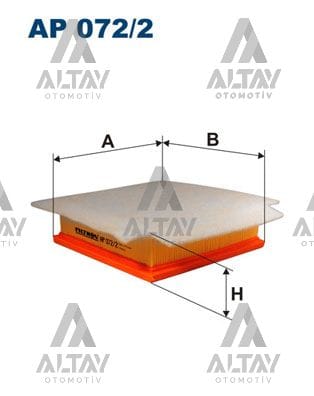 HAVA FİLTRESİ CORSA D Z13DT-A13DTE-A13DTR-Z13DTE-A13DTC - Yedek Parça