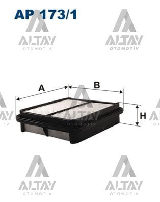 HAVA FİLTRESİ GRAND VITARA  99-05 / VITARA  95-98 / J20A-H25A - Yedek Parça