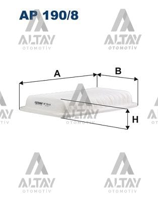 HAVA FILTRESI SWIFT 10-17 / SPLASH 10=> 1.2 - Yedek Parça