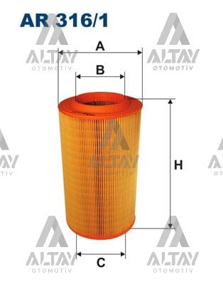 HAVA FİLTRESİ DUCATO / BOXER / 3 / JUMPER 06=> 2.2-2.3-3.0 - Yedek Parça
