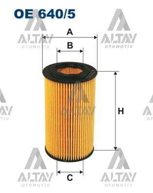 YAG FILTRESI SPRINTER / VITO / W210 / 211 / 204 00-11 611-646 / JEEP GRAND CHEROKEE II (WJ, WG) 2.7 CRD 01>05