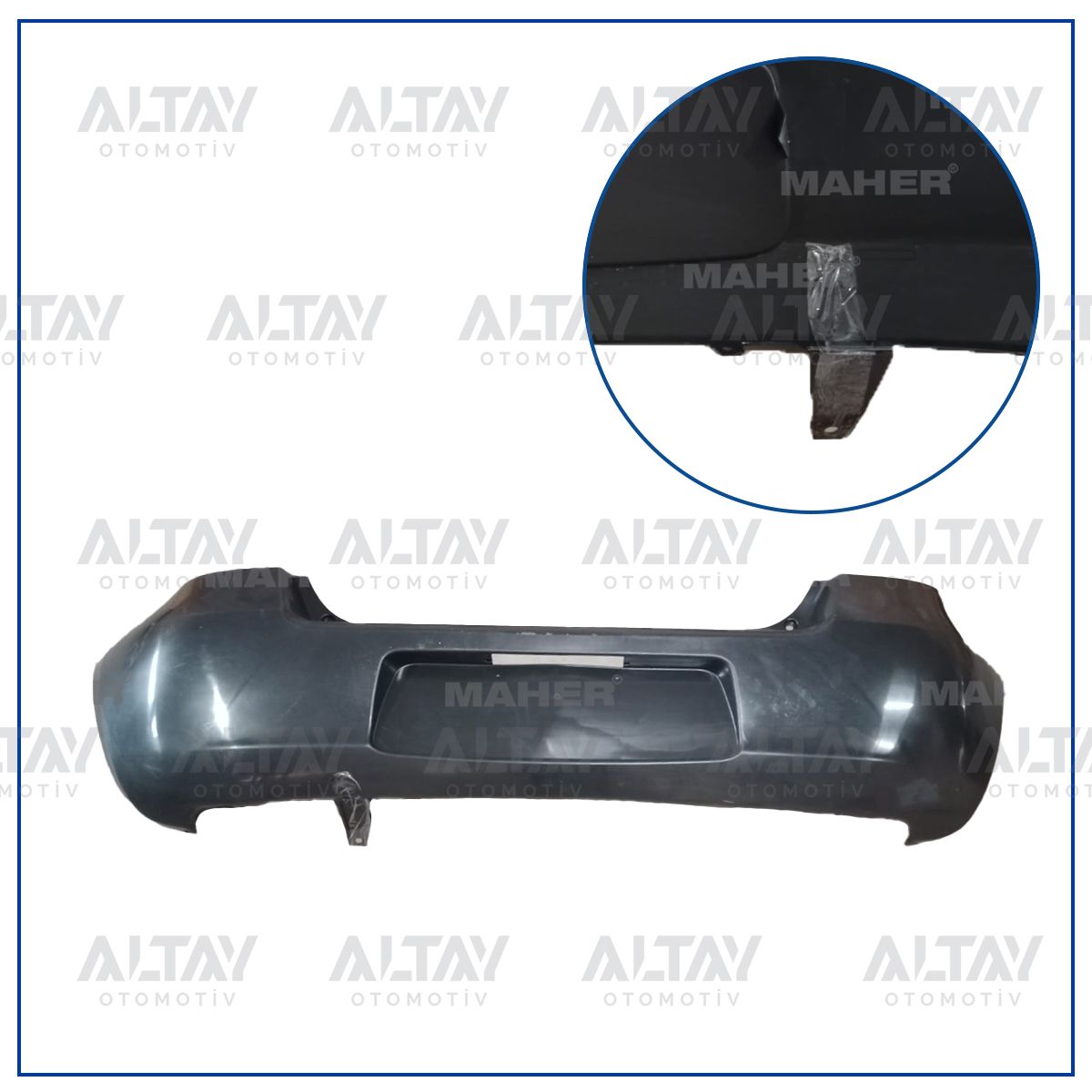 TAMPON YARIS ARKA 06-09 (BANTSIZ TIP) HASARLI - Yedek Parça