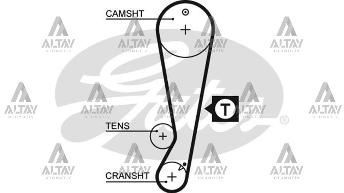 TRİGER SETİ TOYOTA COROLLA 1.6 ENJ / CARINA / CELICA / 117 DİŞ 4AFE - Yedek Parça