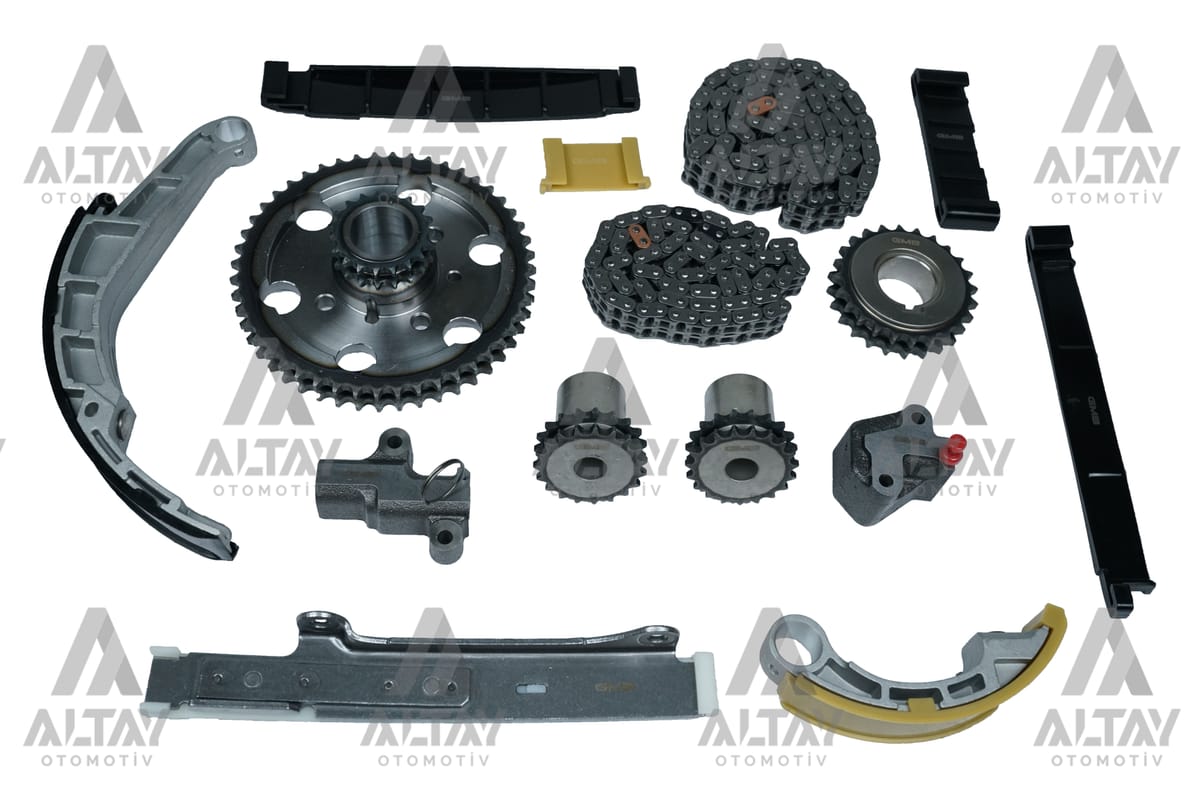 EKSANTRİK ZİNCİR SETİ PICKUP 06-10 NAVARA YD25DDTI / EURO-4 ÇİFT SIRA ZİNCİR - Yedek Parça