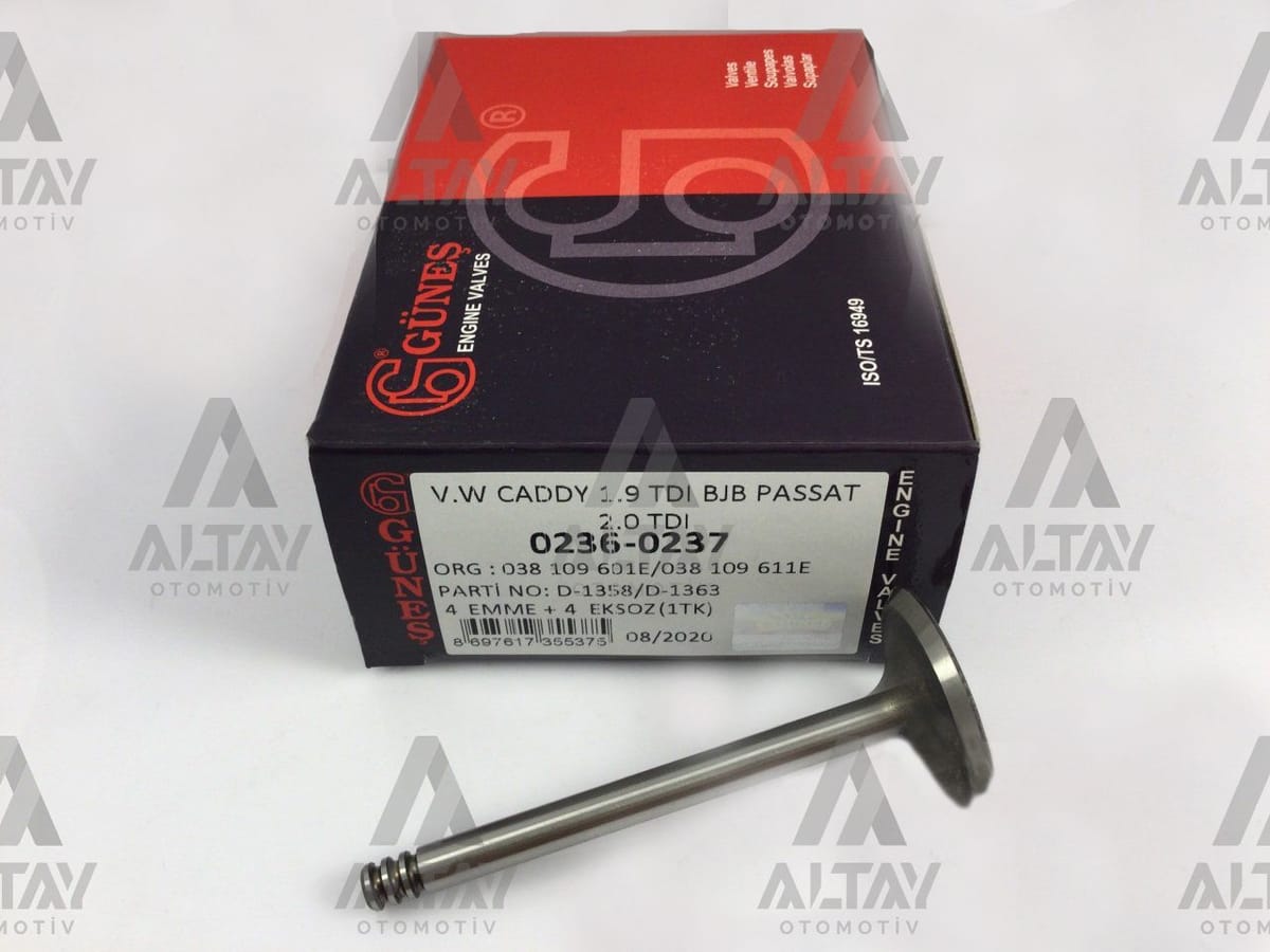 SUPAP TAKIM CADDY / PASSAT (BJB-BLS) 1.9 TDI 04-09 8V - Yedek Parça