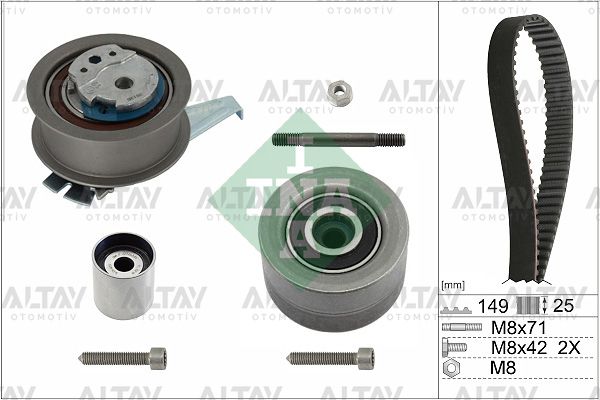 TRiGER SETi CADDY / PASSAT / TIGUAN / A3 / A4 / A5 / Q3 / Q5 / KODIAQ / SUPERB 16=> DSRA-DSRB- DTSA- DTSB- DTUA-DTRE-DTRC-DSUD-DTRB-DTRD-DEZE-DTNA 2.0 TDI - Yedek Parça