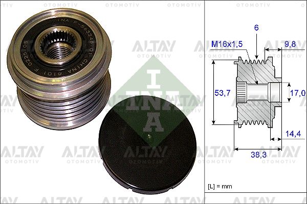 KASNAK ŞARJ DİNAMO ADAM / ASTRA J / CASCADA / CORSA D / INSIGNIA A / MERIVA B / ZAFIRA C / MOKKA / MOKKA X / AVEO / TRAX A14XEL-A14NET-B14NET-A16XER-B16XER - Yedek Parça