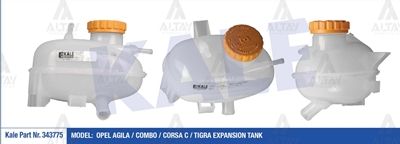 YEDEK SU DEPOSU CORSA C 02=> Z10XE-Z10XEP-Z12XE-Z12XEP-Z14XEP (KAPAKLI) - Yedek Parça