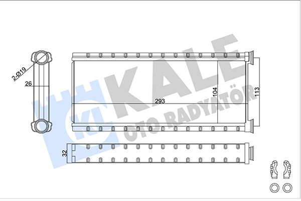 RADYATÖR KALORİFER 3008 / 5008 16=> - Yedek Parça