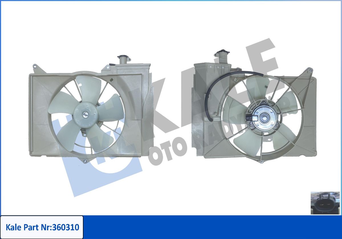 FAN RADYATÖR YARIS 99-05 / 1.3 - Yedek Parça