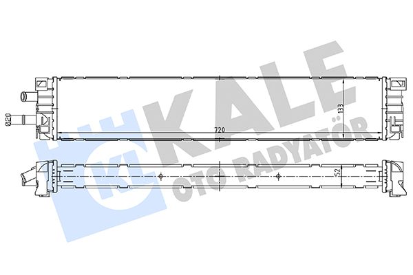TURBO RADYATÖRÜ (INTERCOOLER) A4 / A5 / A6 16=> - Yedek Parça