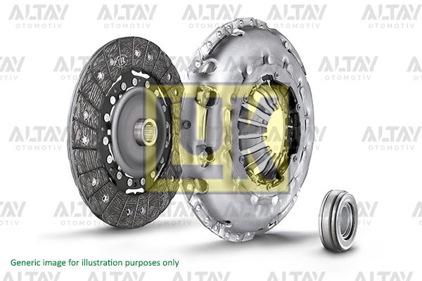 DEBRİYAJ SETİ ASTRA F / CORSA A / CORSA B / TIGRA X16XEL-X17DTL - Yedek Parça