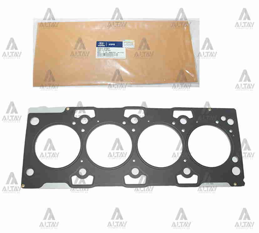 SİLİNDİR KAPAK CONTASI TUCSON 04-10 / SPORTAGE 04-10 / SANTAFE 01-06 / 2.0 - D4EA ÇELİK 1.10mm - Yedek Parça