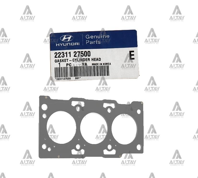 SİLİNDİR KAPAK CONTASI ACCENT 03-06 1.5 / GETZ 03-06 / D3EA DİZEL 1.10mm ÇELİK - Yedek Parça