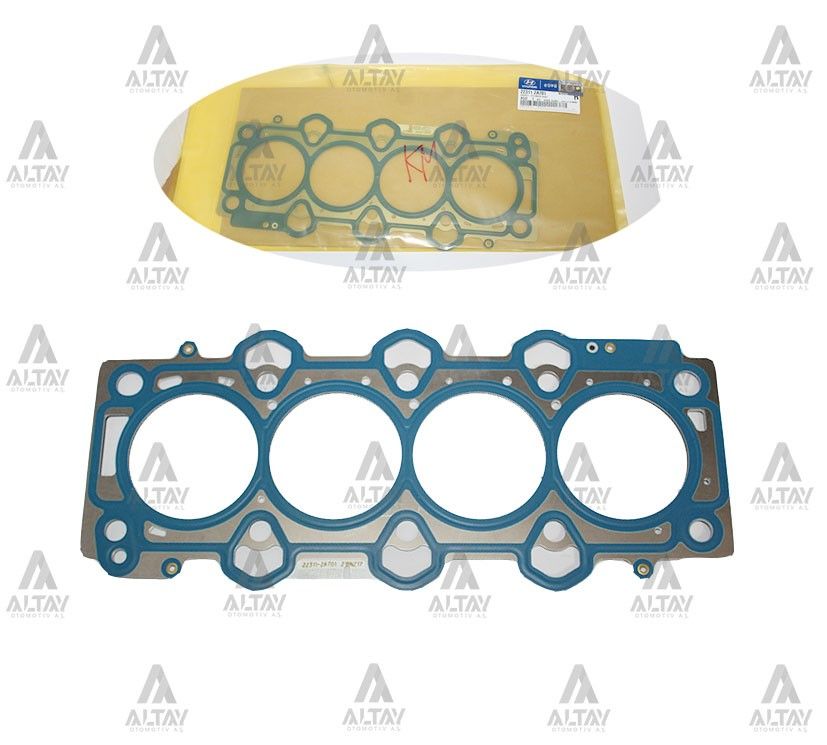 SİLİNDİR KAPAK CONTASI ACCENT 11=> BLUE / I-30 12-16 / I-40/ ELANTRA 11=> / CEED / SOUL DİZEL 1.00mm - Yedek Parça