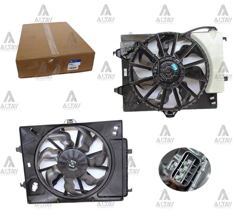 FAN RADYATÖR I-20 12-14 BENZİNLİ 1.4 OTOMATİK - Yedek Parça
