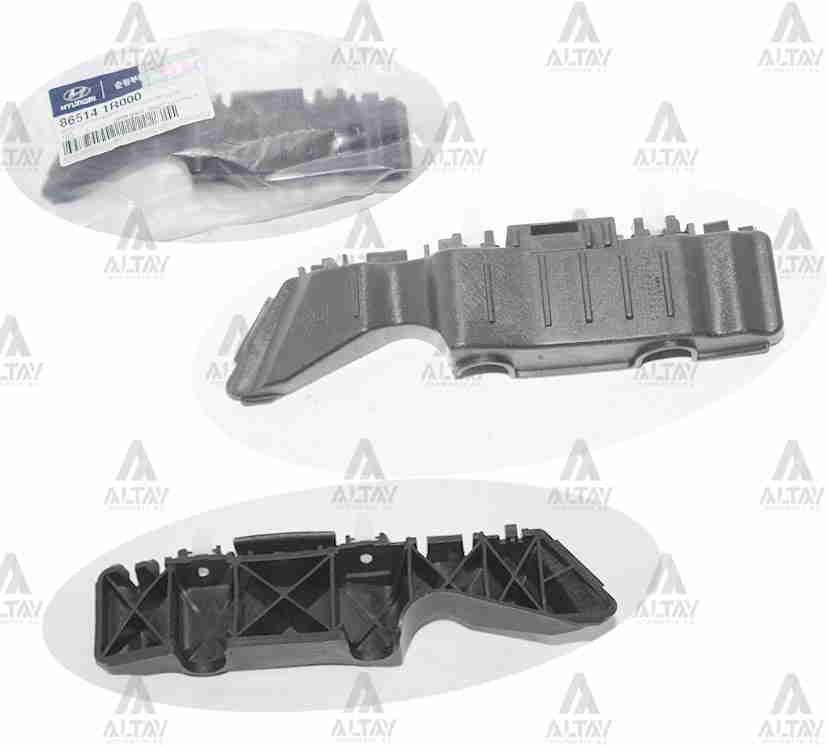 TAMPON BAĞLANTI BRAKETİ ACCENT ÖN 11=> BLUE ÜST KÖŞE SAĞ - Yedek Parça