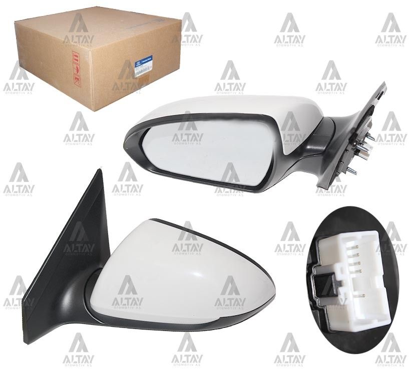 AYNA DIŞ DİKİZ ELANTRA 16-18 ELEKTRİKLİ ISITMALI SOL - Yedek Parça
