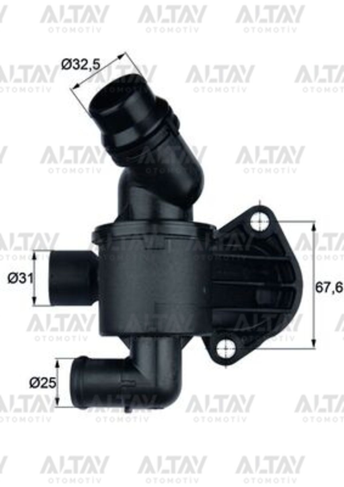 TERMOSTAT A4 / A5 / A6 08-15 CAGA-CAHA-CGLC-CJCD 2.0 TDI - Yedek Parça