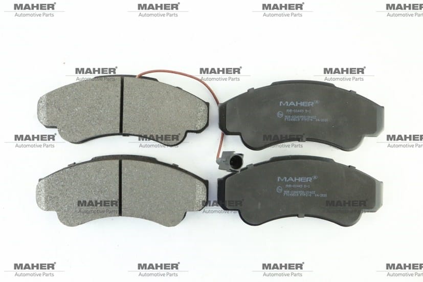 FREN BALATA DUCATO 02-06 / JUMPER II 02-06 / BOXER II 02-06 (FİŞLİ UZUNLUK 164.6mm) ÖN - Yedek Parça