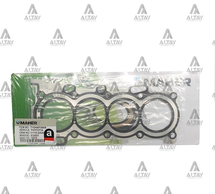 SİLİNDİR KAPAK CONTASI COROLLA 03-07 1.4 1.6 /  AVENSIS 03-08 1.6 / 1ZZFE/ 3ZZFE / 4ZZFE /  ÇELİK - Yedek Parça
