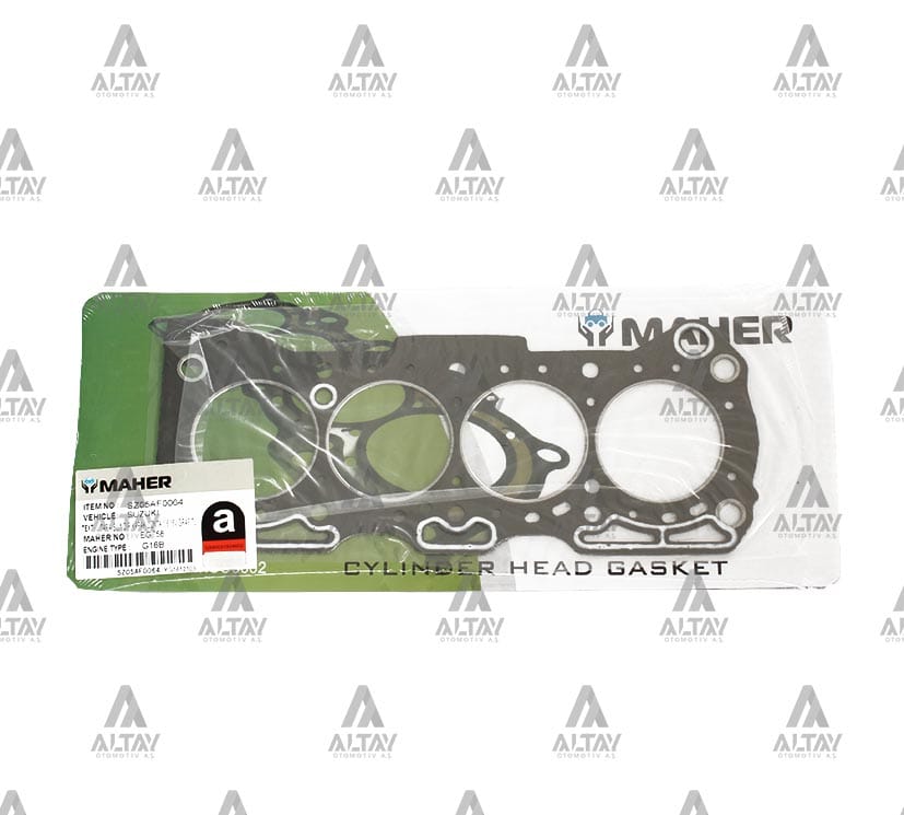 SİLİNDİR KAPAK CONTASI VITARA 88-91 1.6 / SWIFT 90-00 1.6 / BALENO 95-02 / G16A / G16B GRAFİTLİ - Yedek Parça