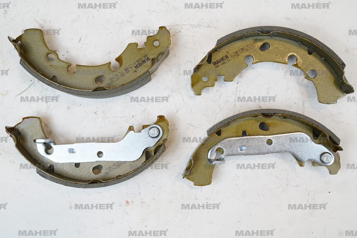 FREN BALATA FIESTA IV  96-02 ABSLI / FIESTA V 02-08 / MAZDA 2 03-07 LEVYELİ PABUÇ ARKA - Yedek Parça
