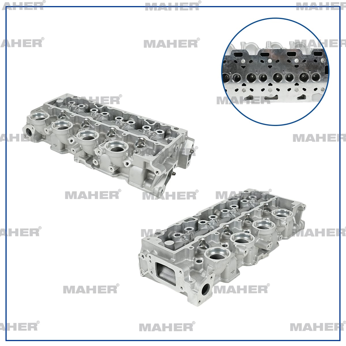 SİLİNDİR KAPAĞI   C2  03-09 / C3  02-09 / XSARA  97-05 / 206 98-06 / 207  06-12 /  FIESTA 01-08  DV4TD 1.4 HDİ 8 VALF - Yedek Parça