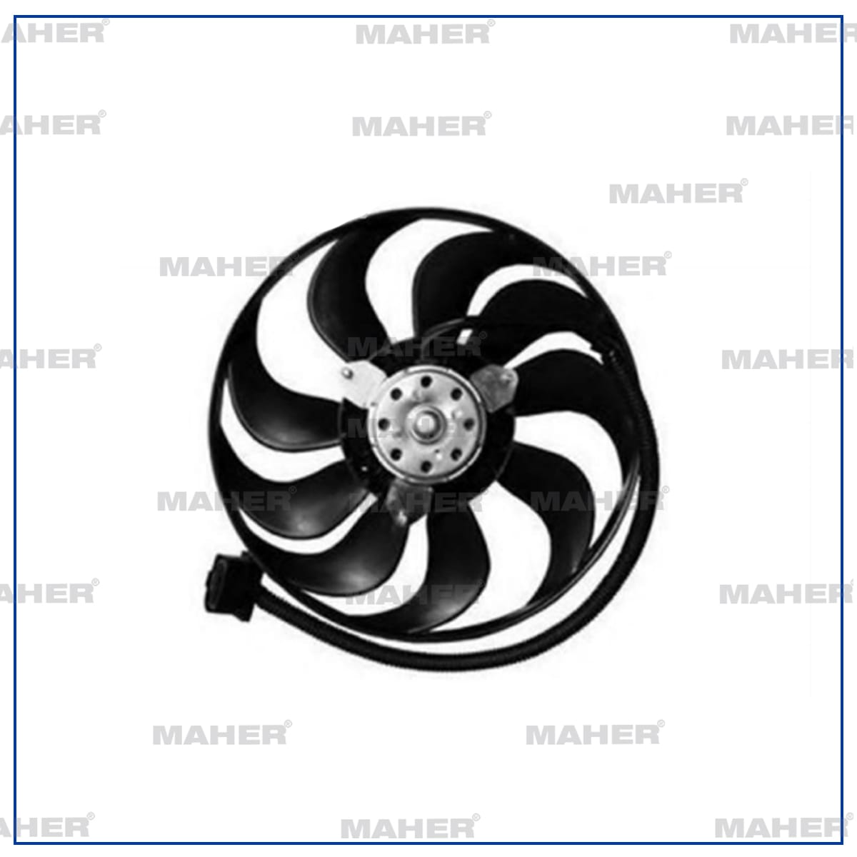 FAN RADYATÖR GOLF4-BORA-A3-TOLEDO 02-04 BCB 1.6 16V 220/60W 292mm - Yedek Parça