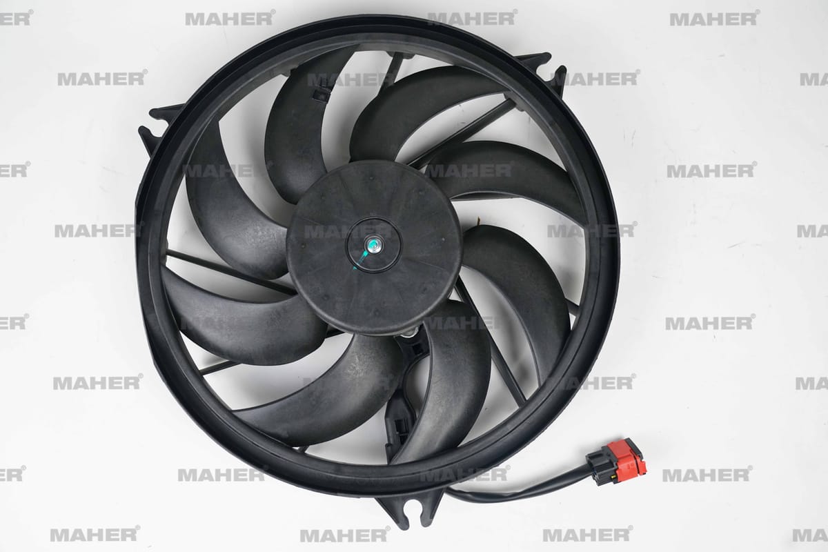 FAN RADYATÖR 206 98-06 / 1.4 HDI-1.4 16V-1.6 HDI-1.6 16V DAVLUMBAZLI KIRMIZI SOKET - Yedek Parça